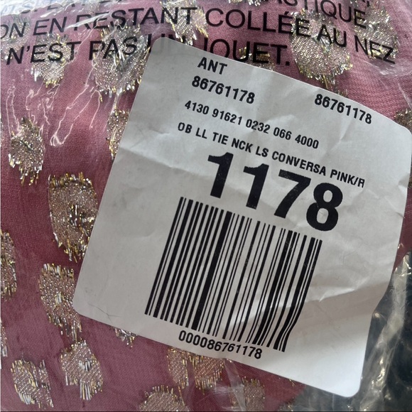 Anthropologie Maeve Long-Sleeve Tie-Neck Mini Dress XS - Picture 11 of 12